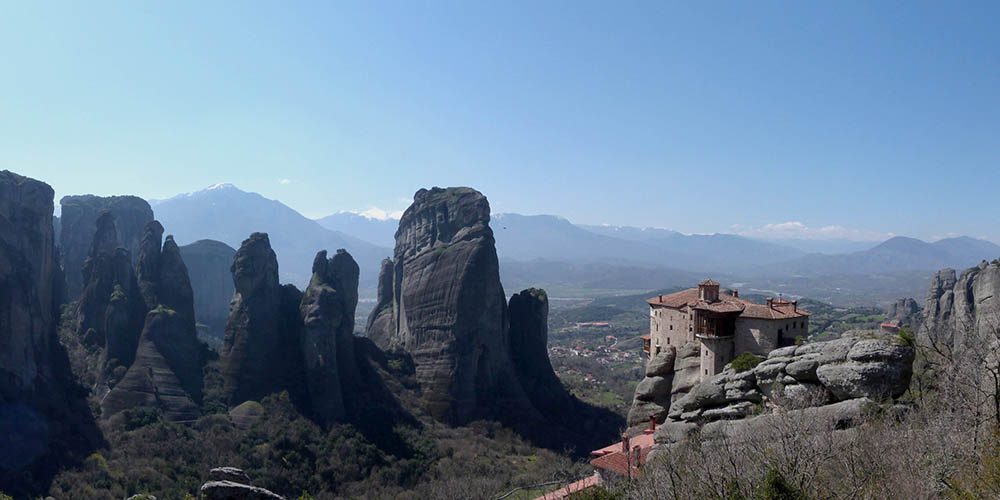 Les Météores, des monastères suspendus dans les airs