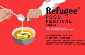 Édition 2018 du Refugee Food Festival à Athènes