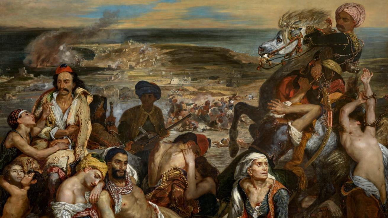 Le massacre de Chios, Eugène Delacroix